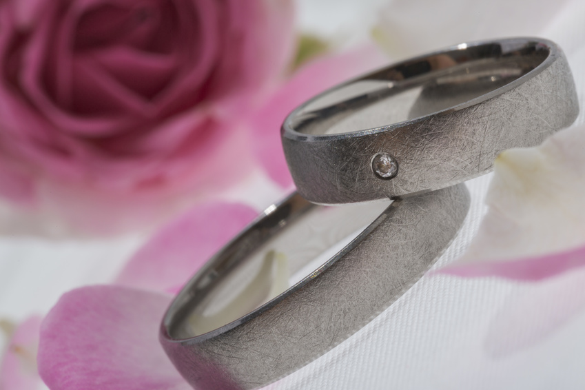 パラジウムの結婚指輪