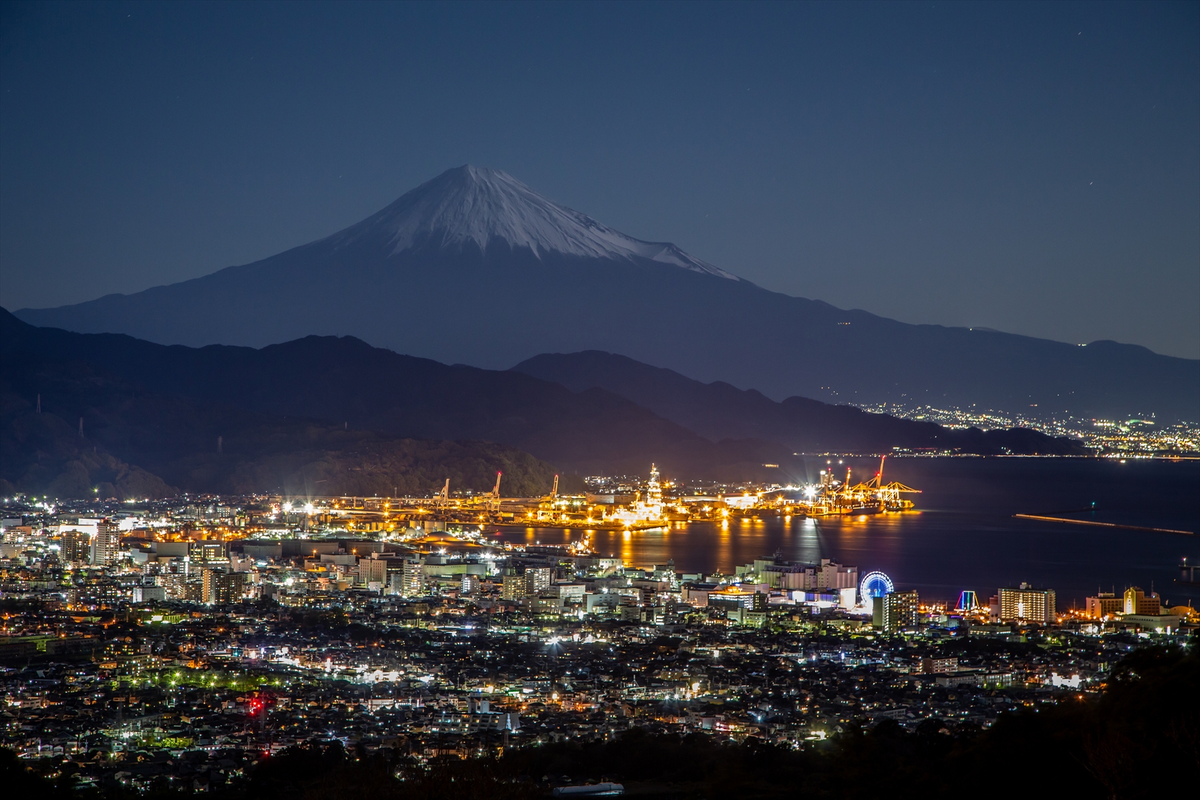 日本平からの夜景