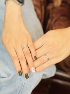 スタッフの方が親身に一緒に考えてくれてました♪