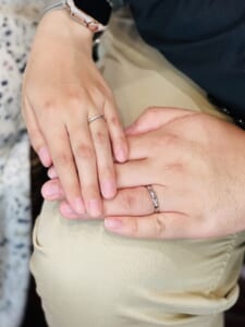 オーダーメイドで素敵な指輪ができました♪