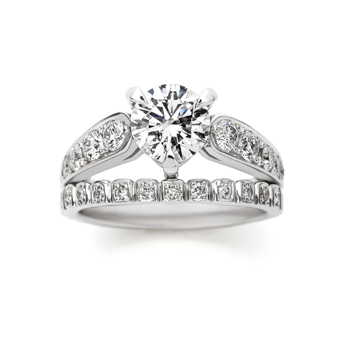婚約指輪：センターダイヤモンド 1.0ct台