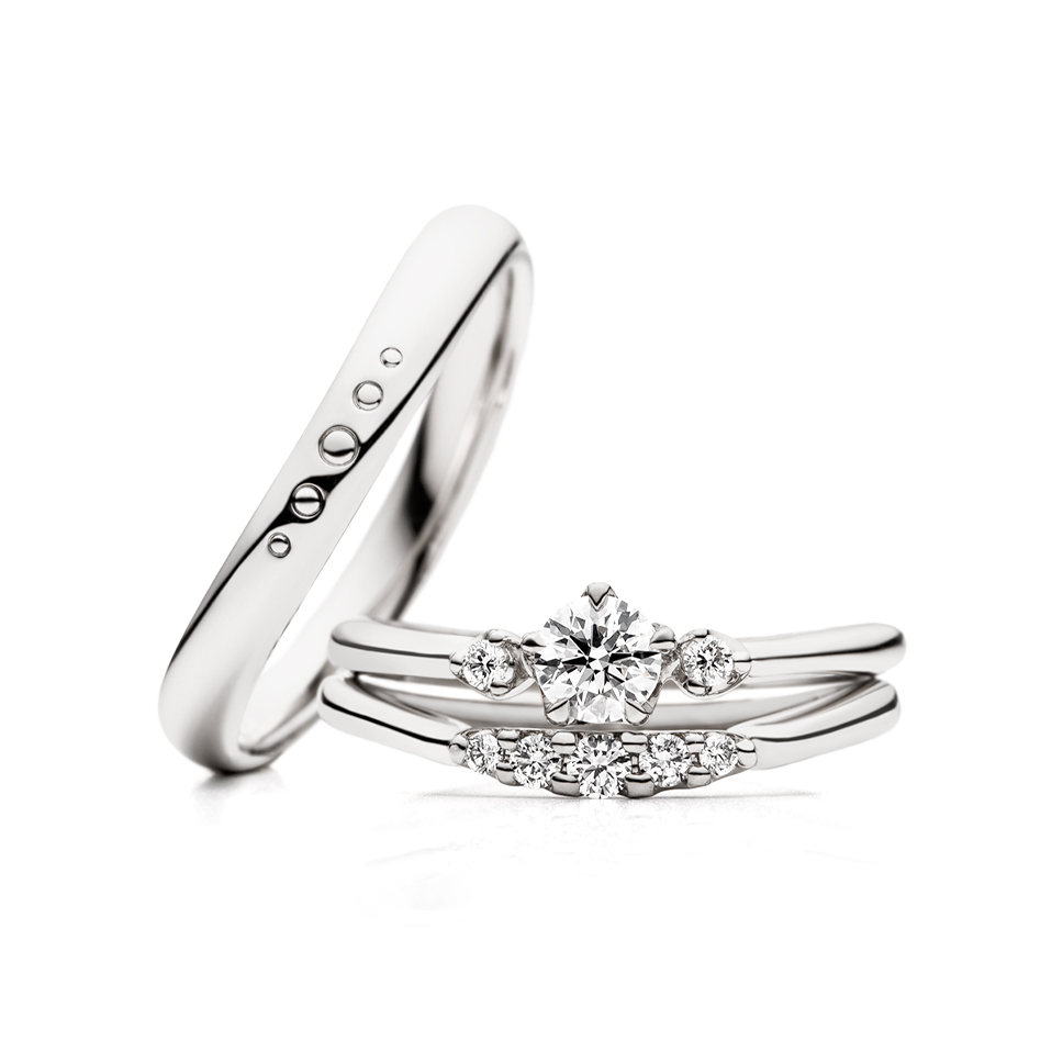 jasmine - AFFLUX |愛する人へ贈るゆびわ言葉®がついた婚約・結婚指輪