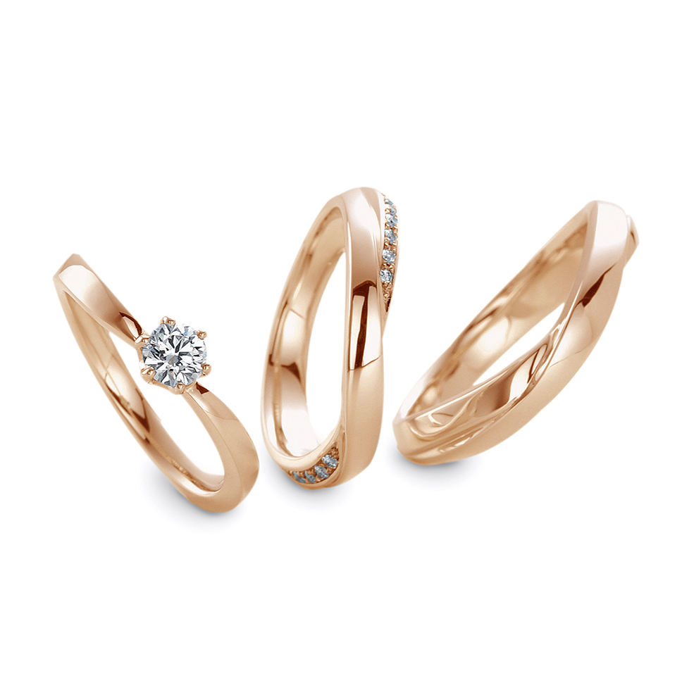 sweet breeze - AFFLUX |愛する人へ贈るゆびわ言葉®がついた婚約・結婚指輪